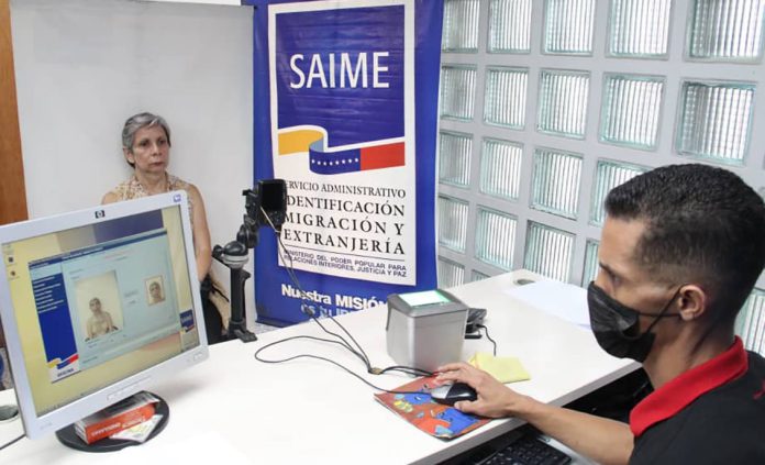 Saime modifica horario laboral por crisis energética