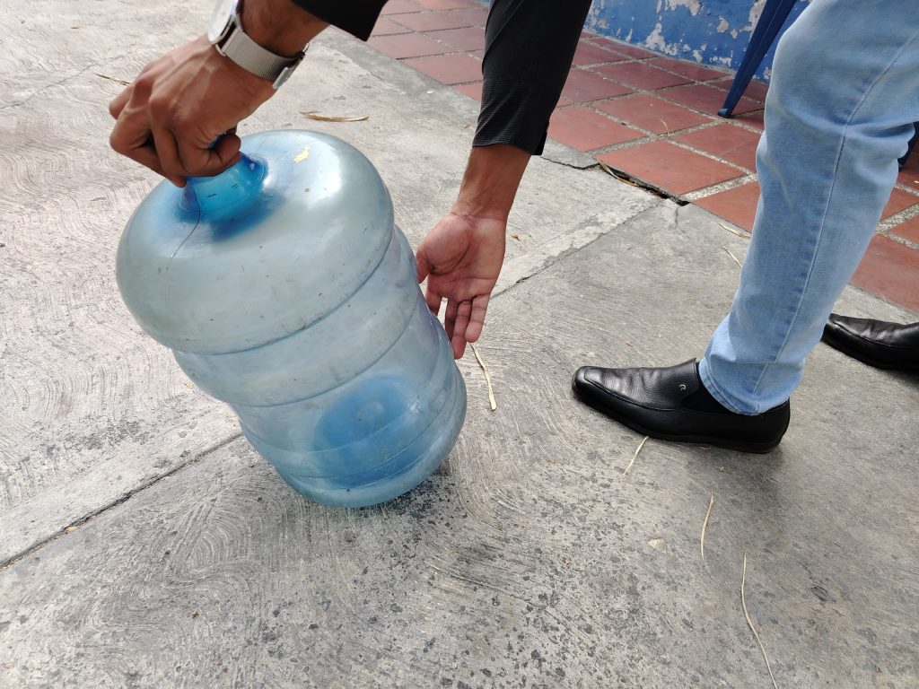 El agua llegó con poca presión a varias comunidades tequeñas