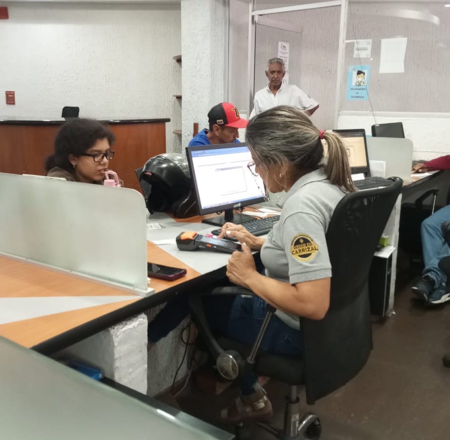 Pago de Impuesto de Vehículos en Carrizal se extiende hasta junio