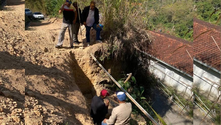 Alcalde de Carrizal supervisa varias obras