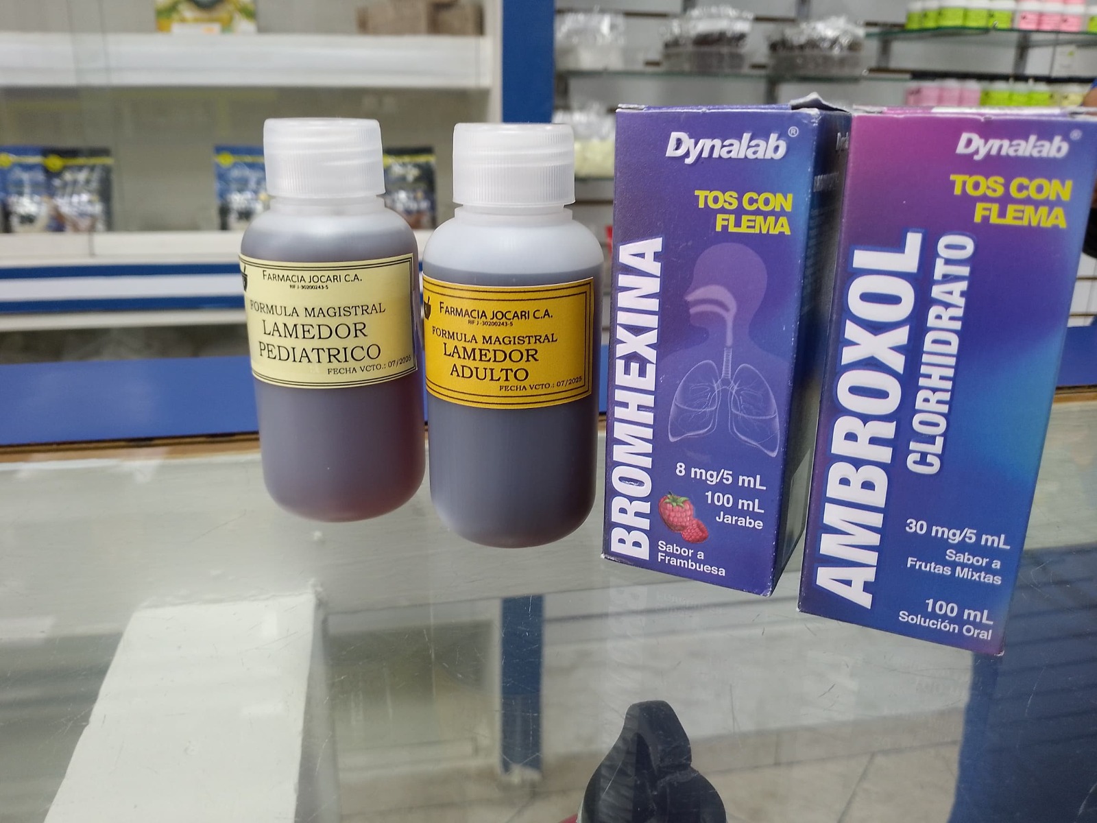 Hay muchos jarabes con precios accesibles