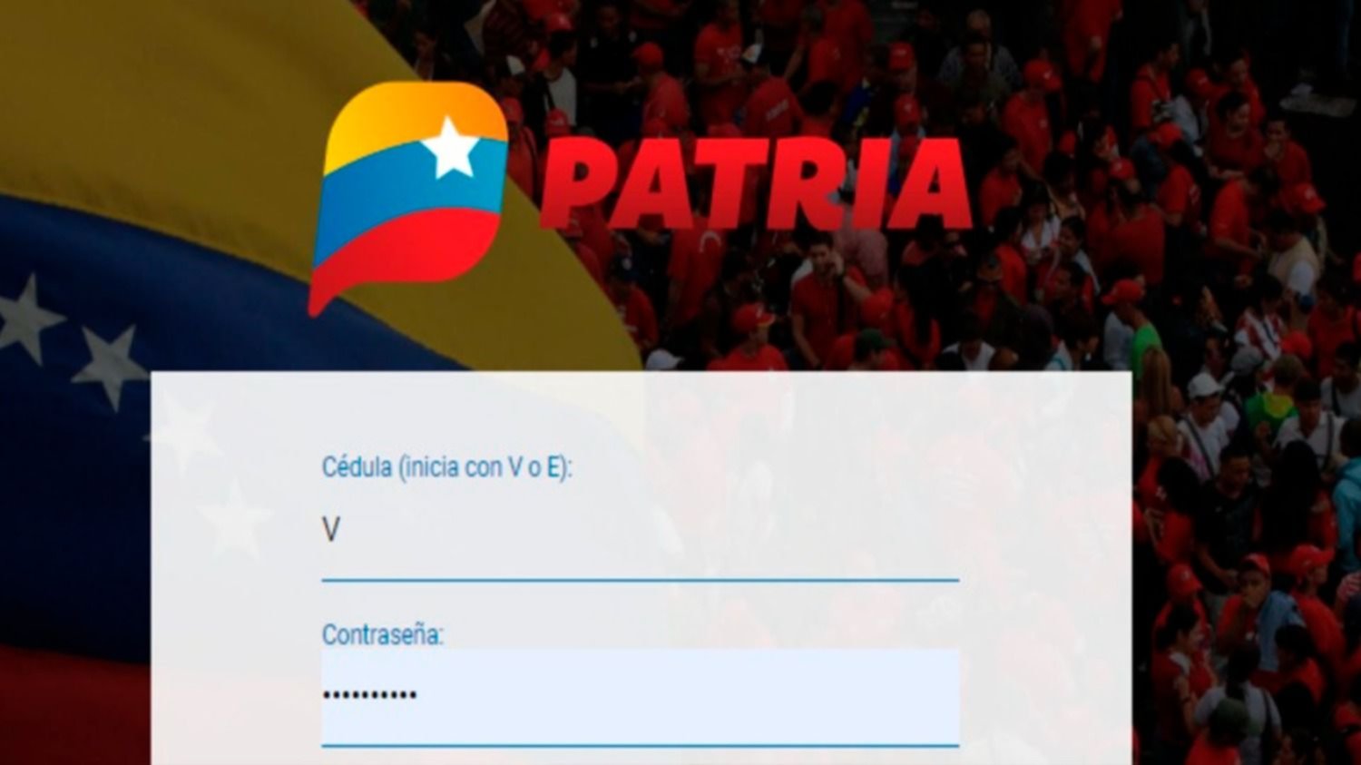 Patria comienza entrega de bono a la administración pública