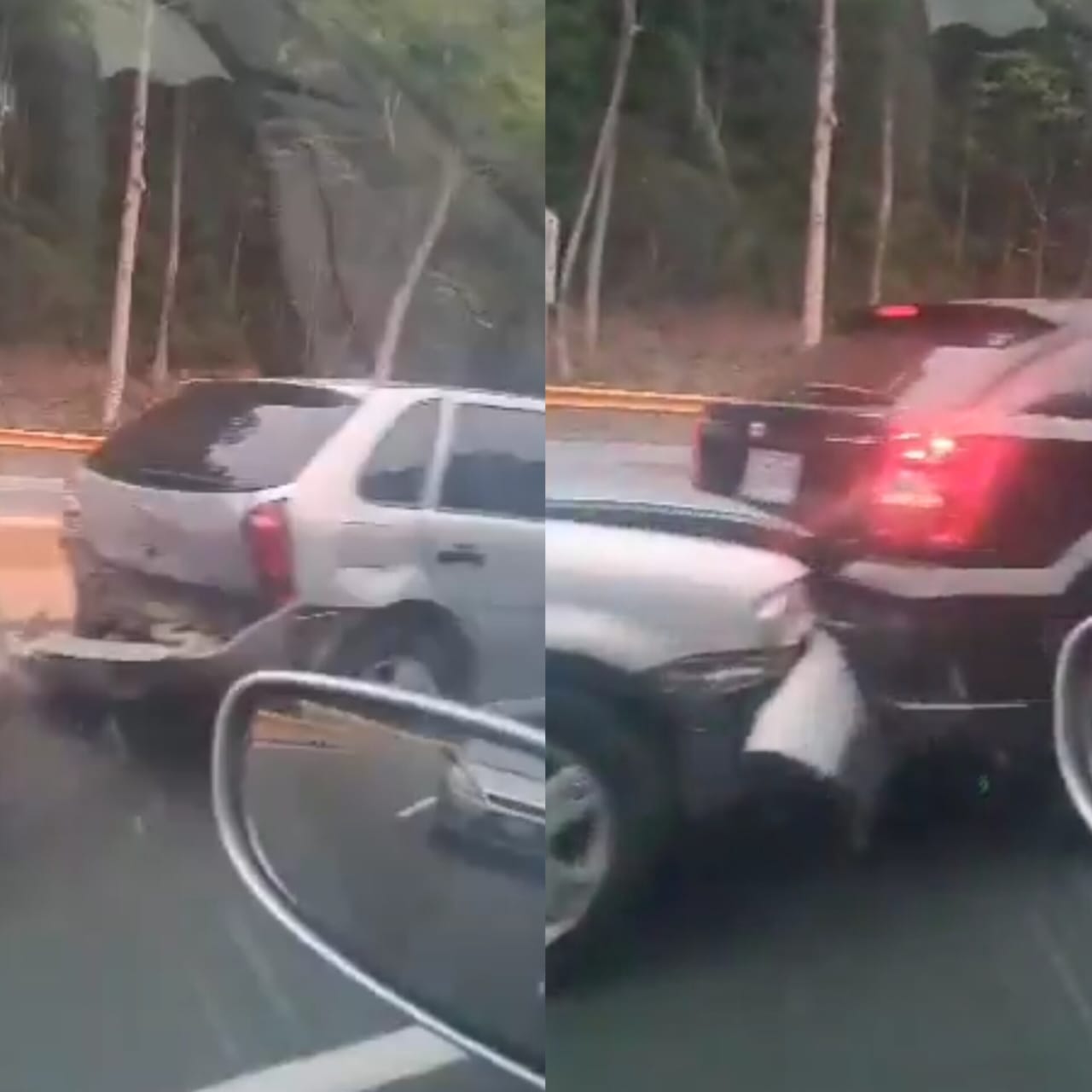 Cinco vehículos colisionaron en la Autopista Regional del Centro