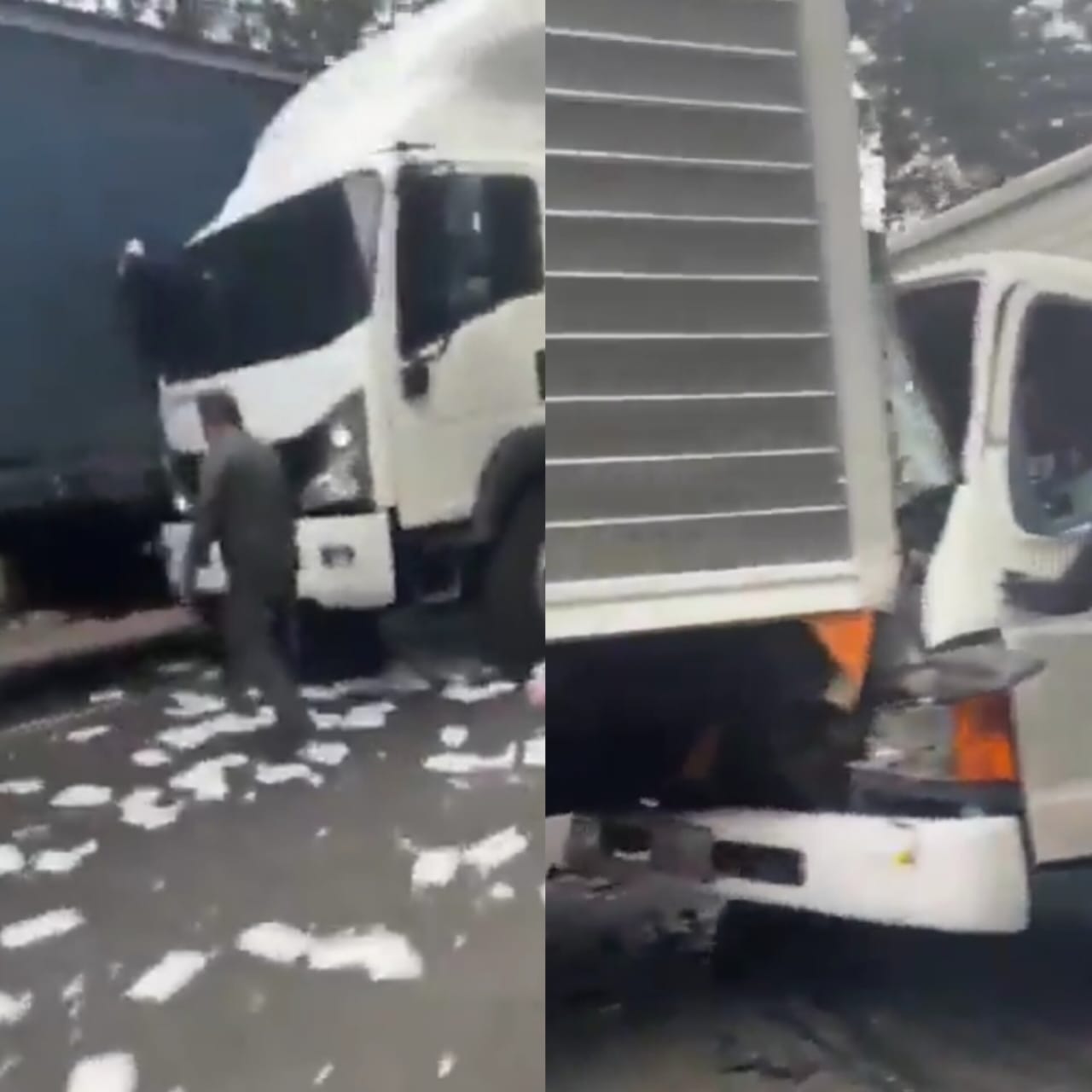 Triple accidente en la ARC  
