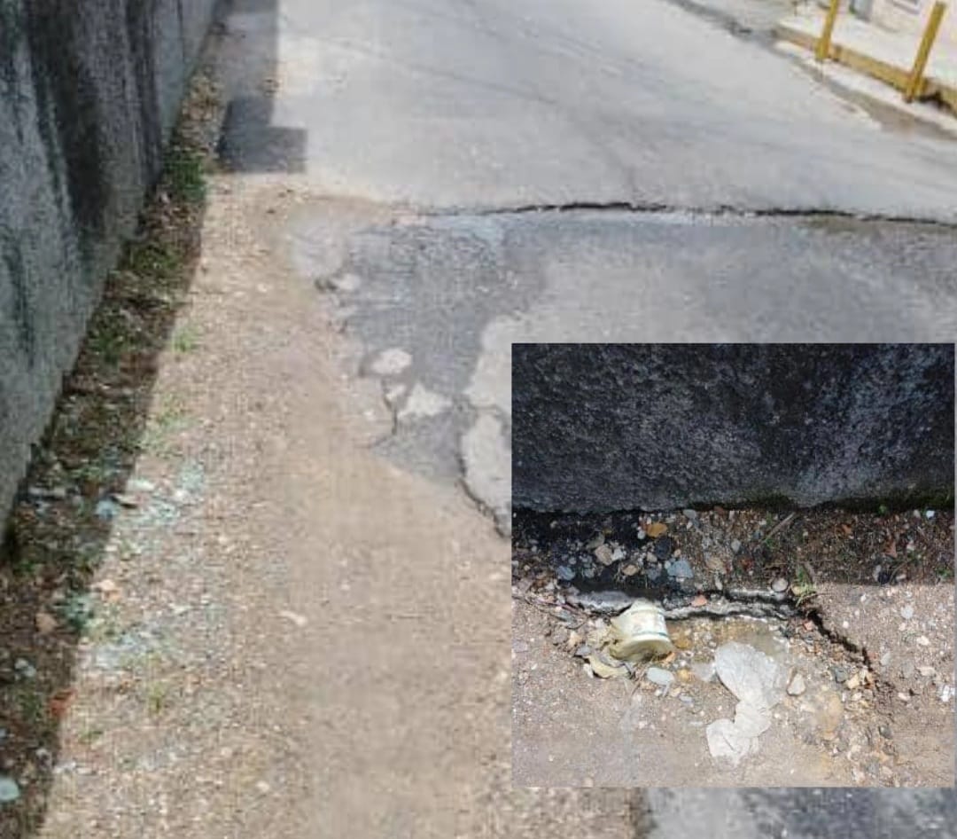 Se rompió otra vez tubería de agua en callejón Ricaurte