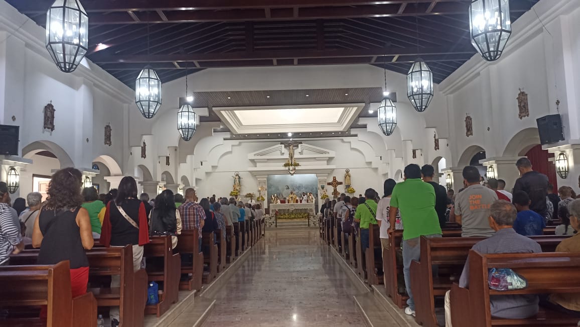 Feligreses celebraron la Pascua de Resurrección
