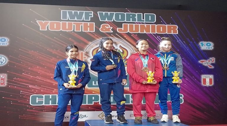 Pesista Valeria Osorio se coronó campeona del mundo en Perú