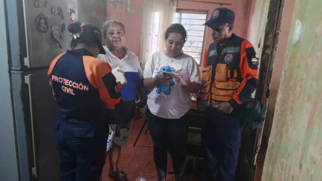 Lluvias causan afectaciones en dos municipios de Lara