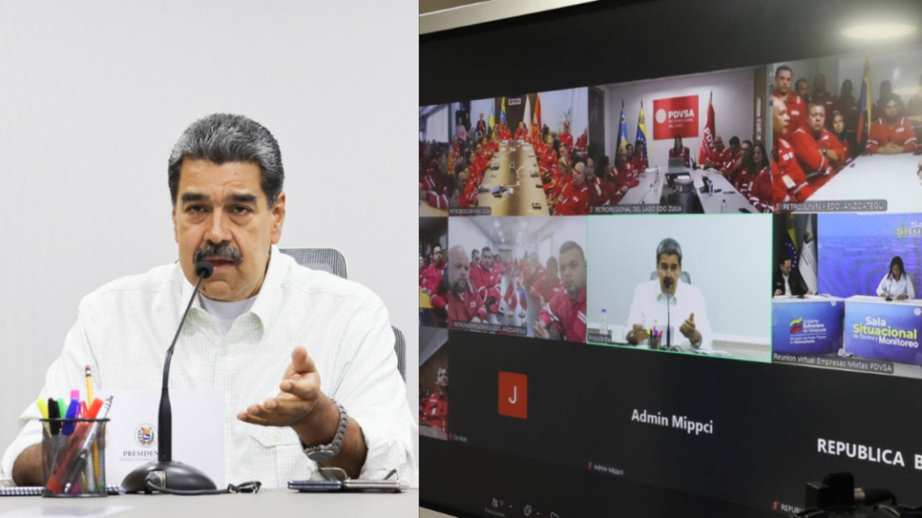 Maduro inauguró la Sala de Control de empresas mixtas