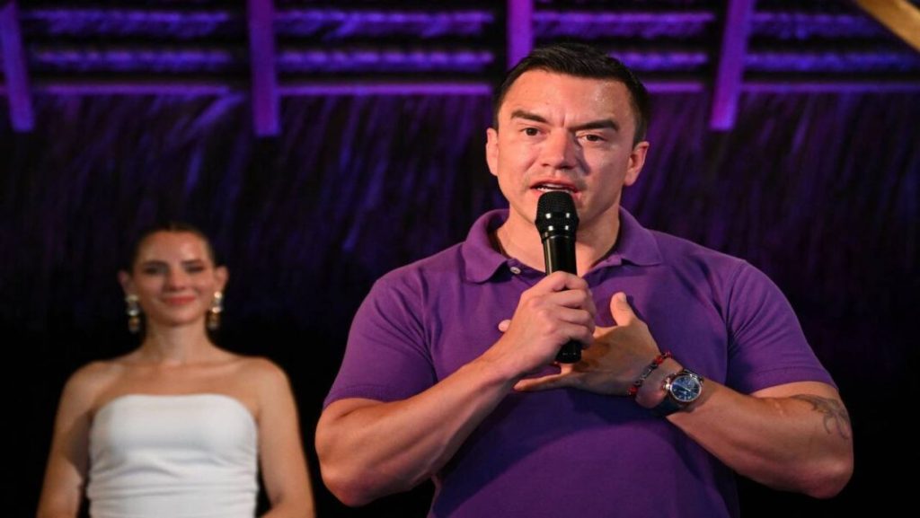 Proclaman los resultados definitivos del balotaje con Noboa como ganador