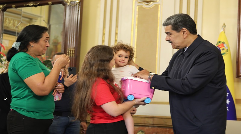 Maduro agradece a Trump «acto de justicia» por enviar a niña