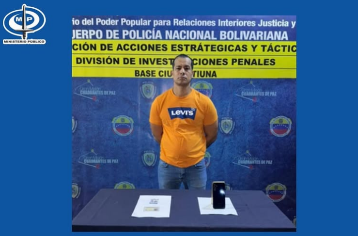 Detienen a presunto responsable de Monitor Dólar