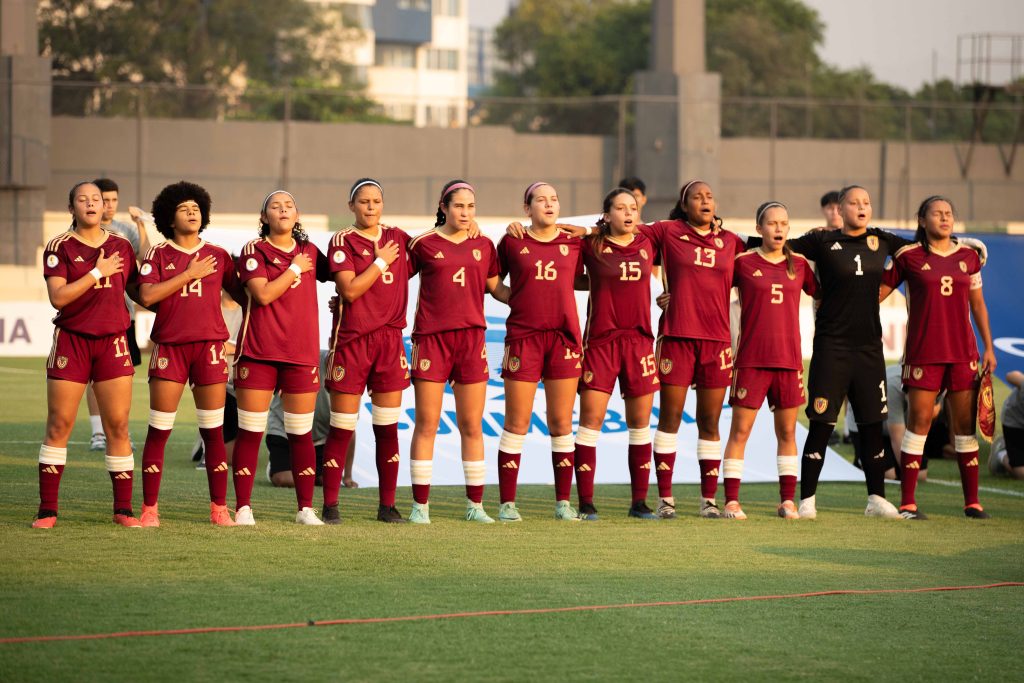 La Vinotinto femenina empató con Argentina