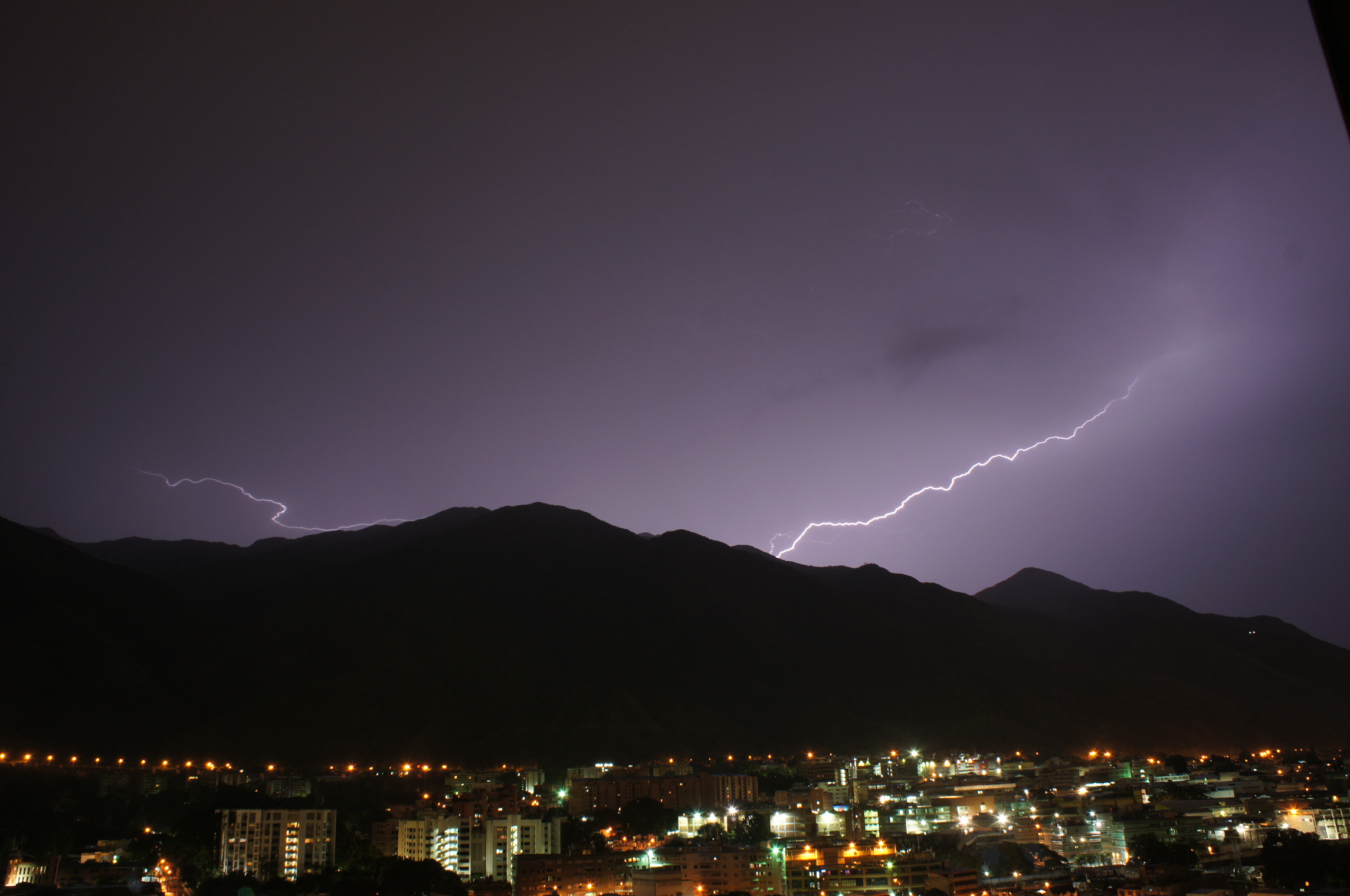 Lluvias y descargas eléctricas para este sábado