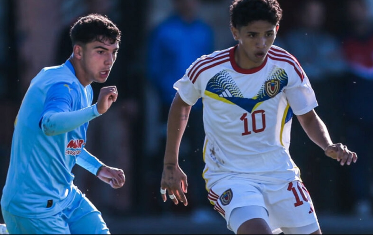 Vinotinto Sub 17 se prepara en Argentina