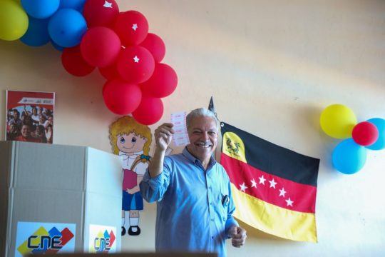 Elio Serrano: Estamos votando por la paz y la democracia