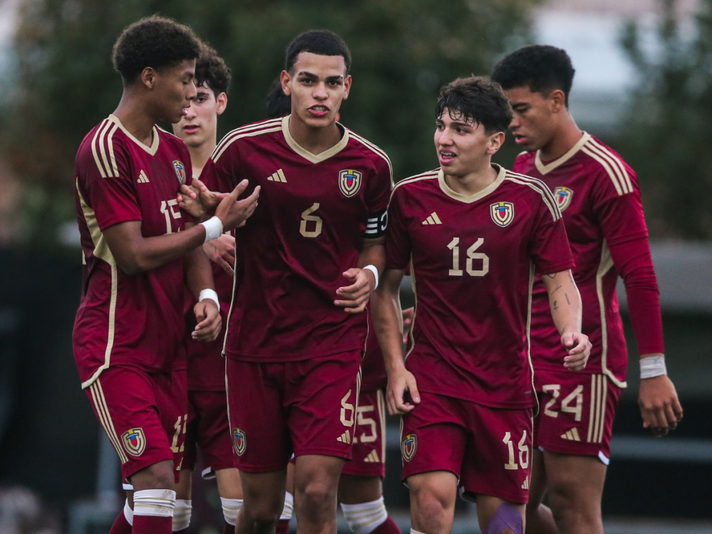 Vinotinto sub-17 en la final de Canteras de América