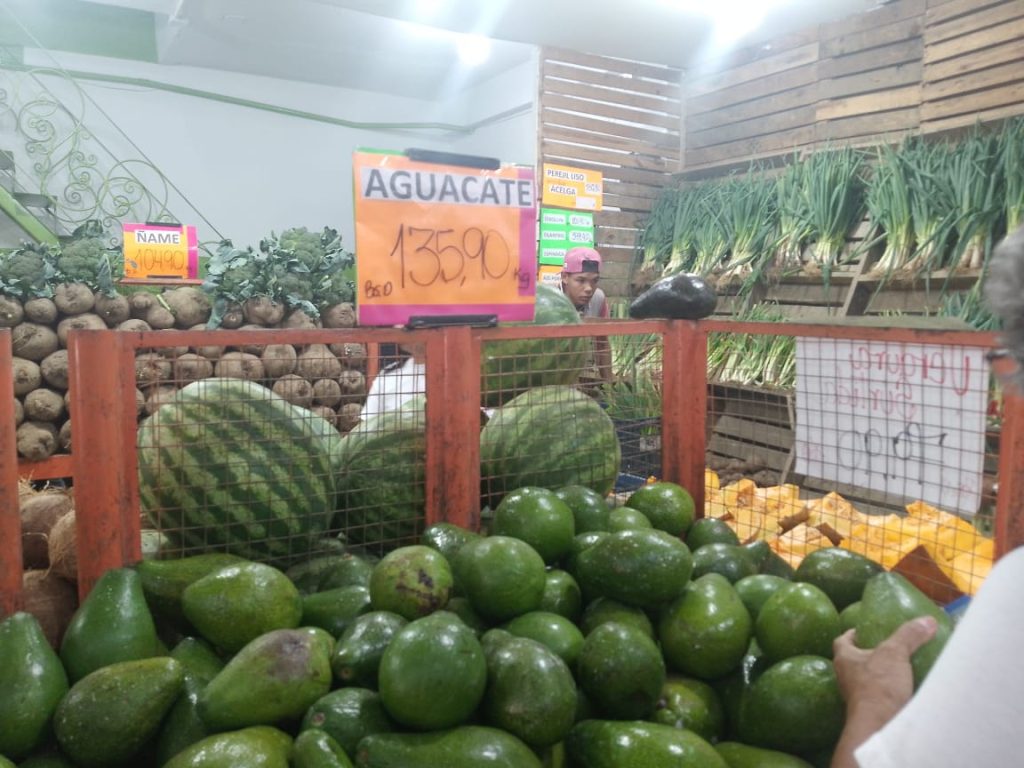 Aflojó precio del aguacate