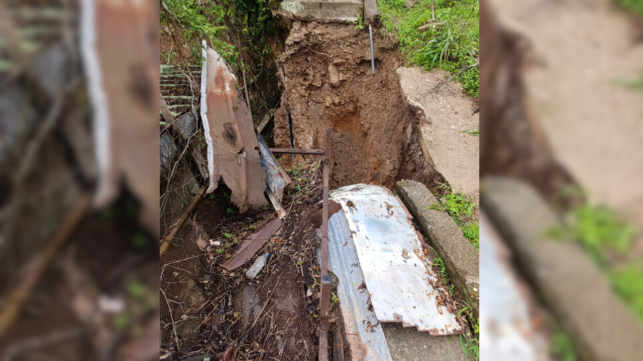 Se desplomó una caminería en Paracotos