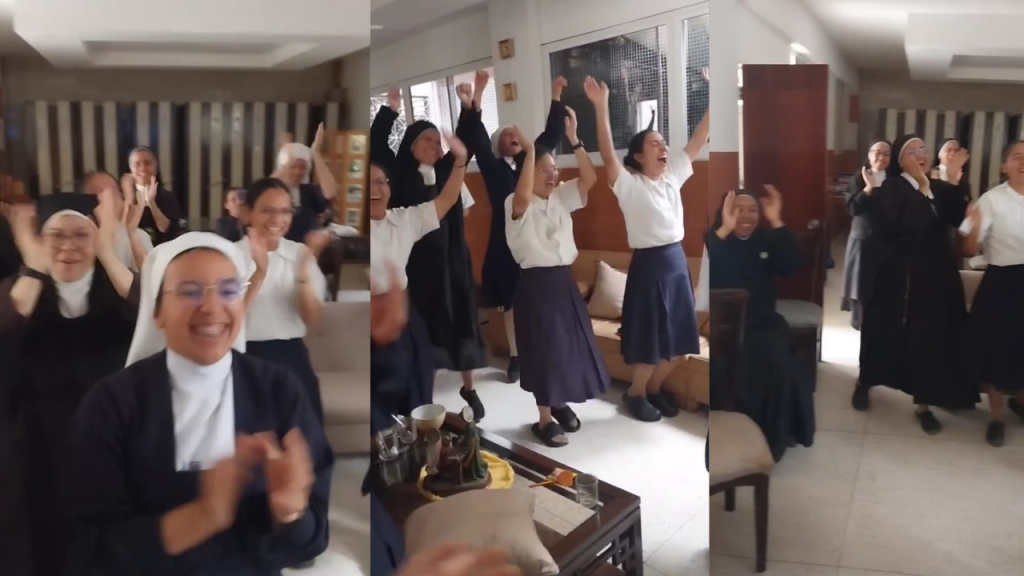 Religiosas de Los Teques celebran al Papa agustino 