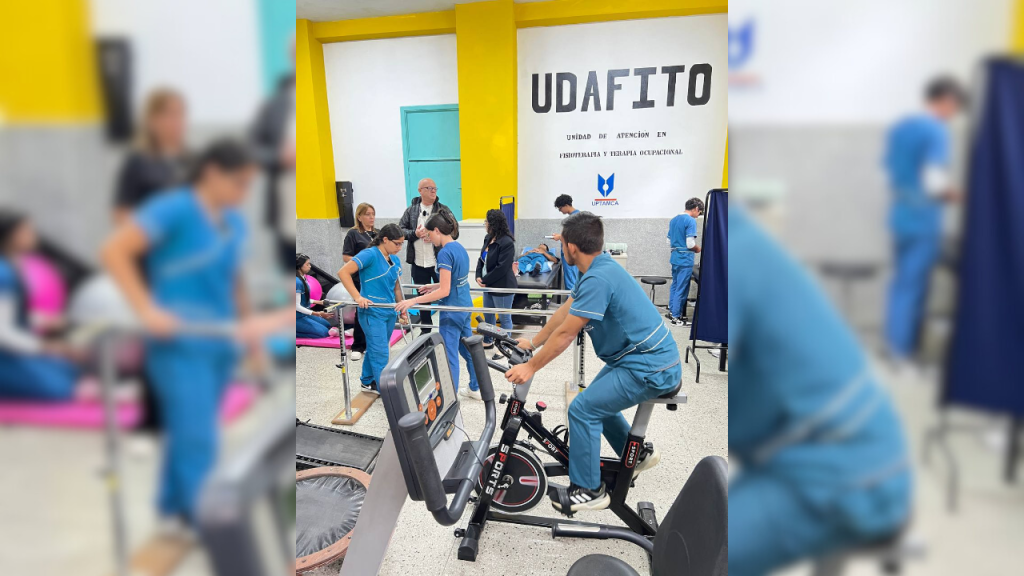 Reinauguran la Unidad de Atención en Fisioterapia en la Uptamca