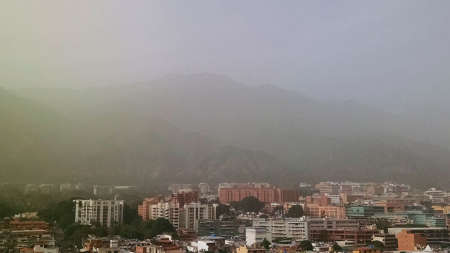Polvo del Sahara se mantendrá hasta el 29M en Venezuela