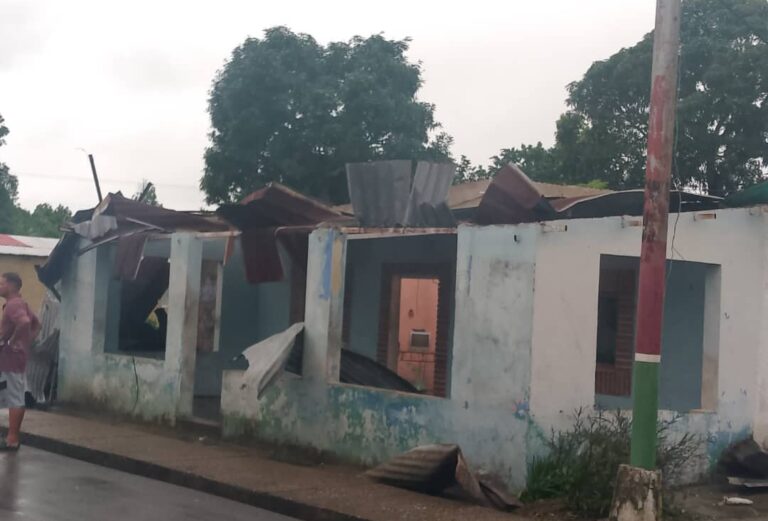 42 viviendas afectadas por vientos huracanados en Monagas