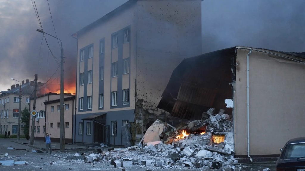 Rusia lanza un ataque masivo con drones y misiles contra Kiev y Odesa