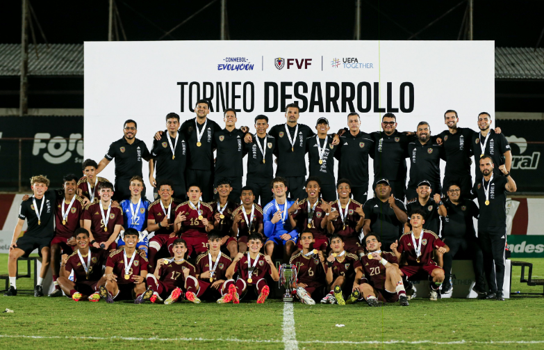 Vinotinto Sub-17 es campeón del Torneo Conmebol-UEFA