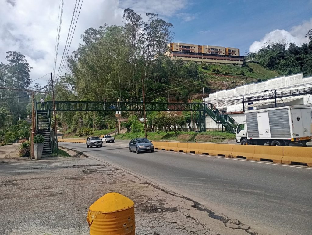 Quedó como nueva pasarela en Los Salias