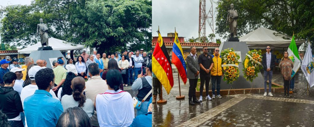 La Batalla de Carabobo es recordada por autoridades carrizaleñas