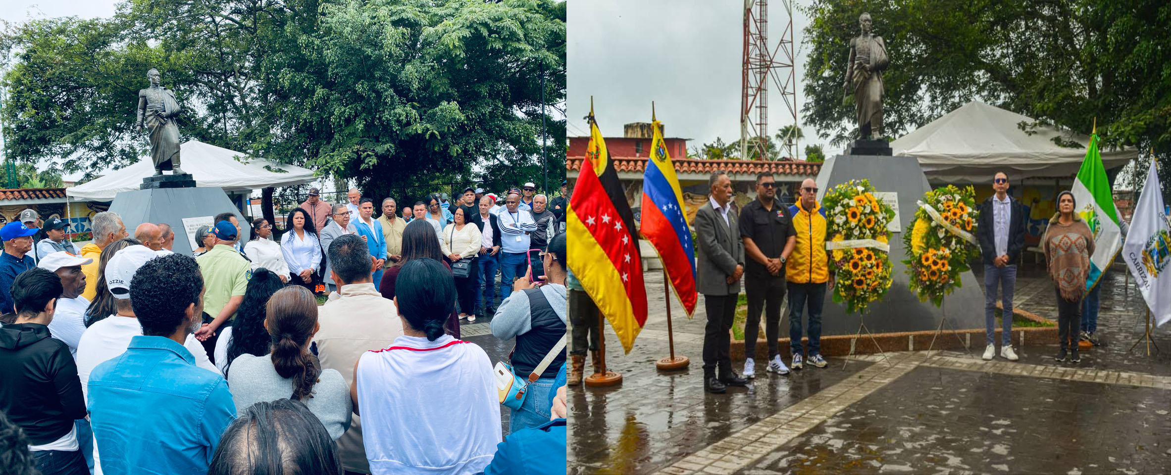 La Batalla de Carabobo es recordada por autoridades carrizaleñas