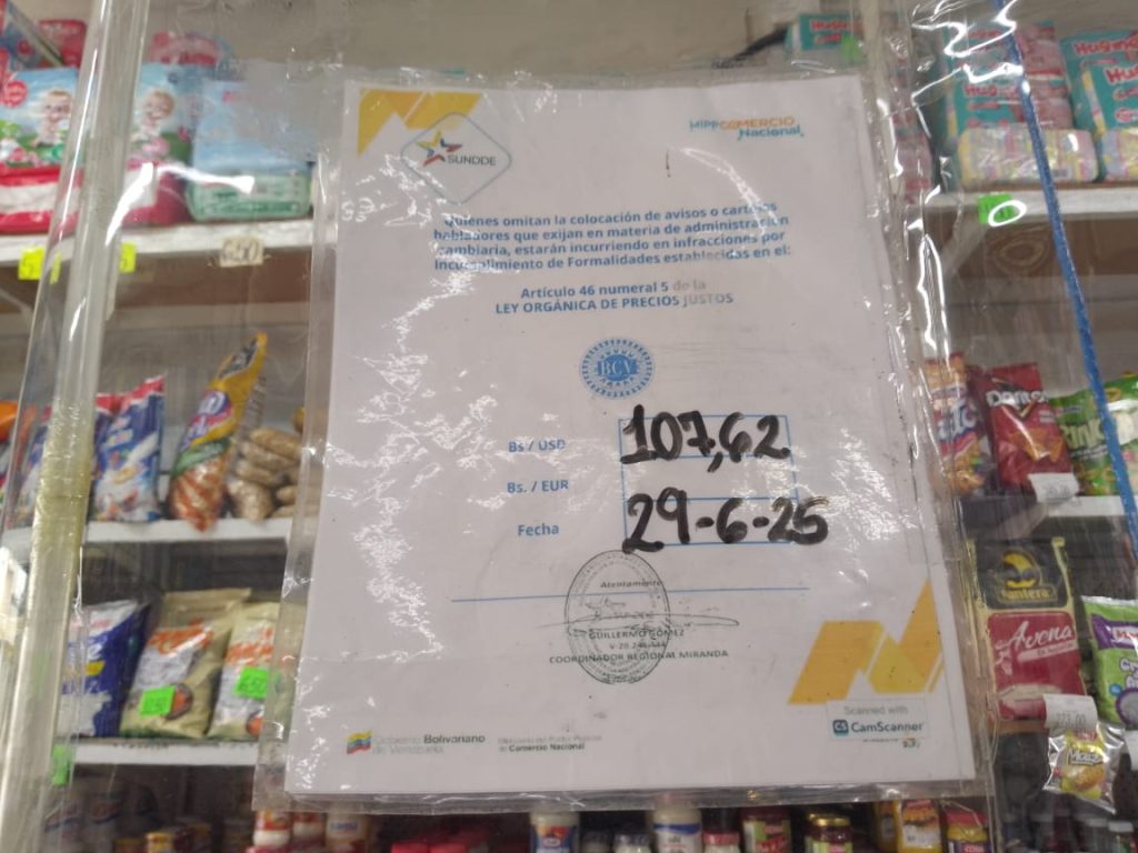 Algunos comercios adelantan tasa de cambio