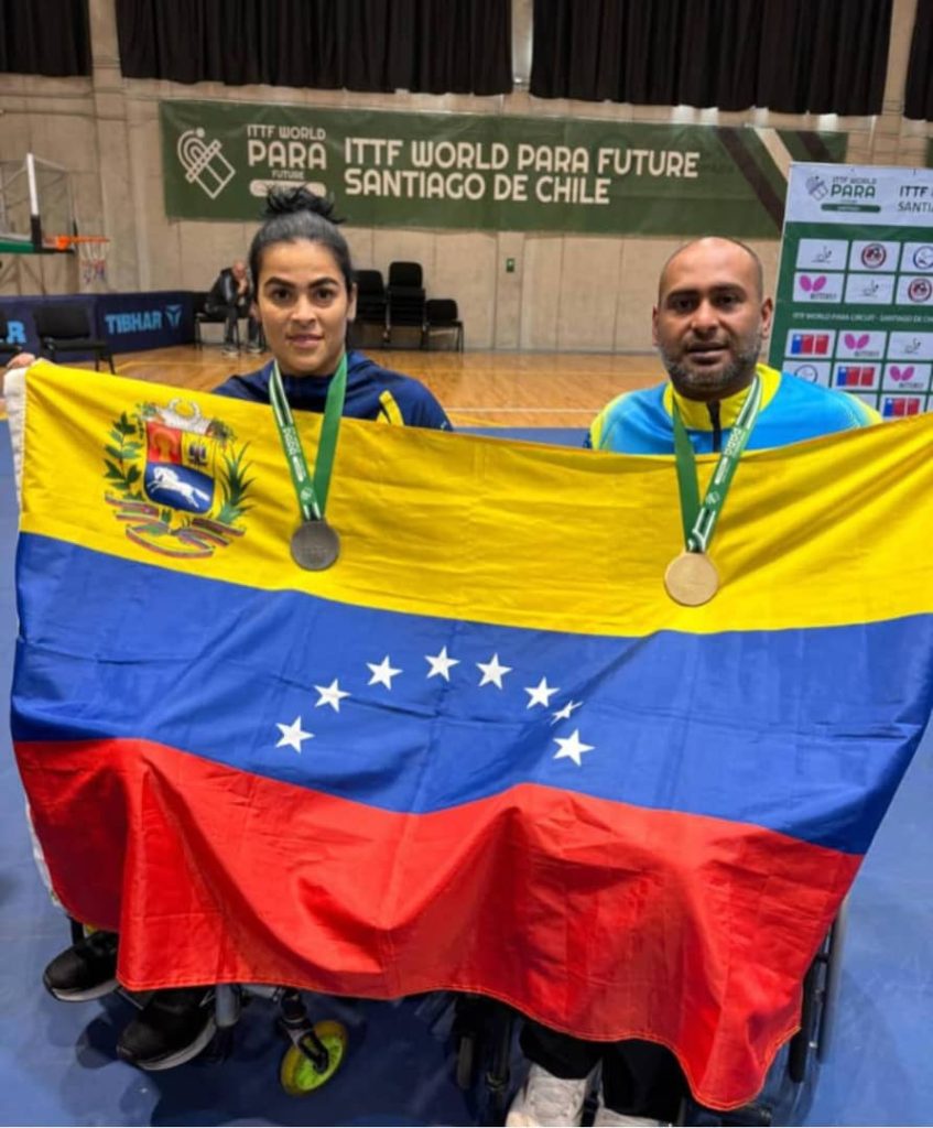 Tres medallas para Venezuela en el ITTF World Future