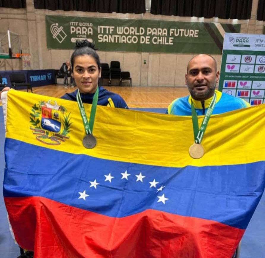 Tres medallas para Venezuela en el ITTF World Future