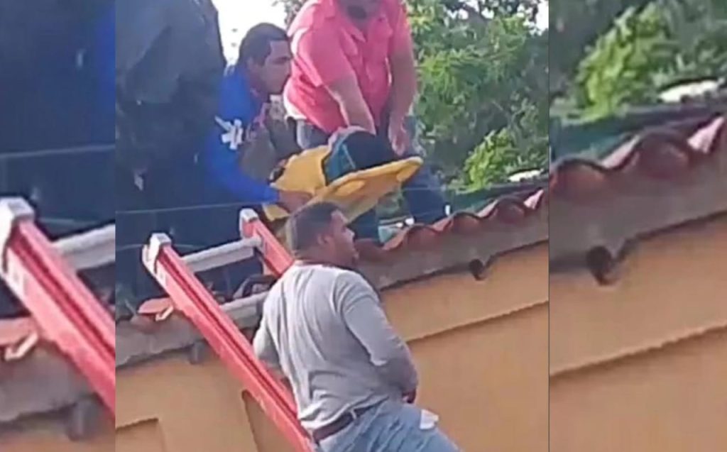 Sargento sufrió quemaduras tras caer sobre tendido eléctrico