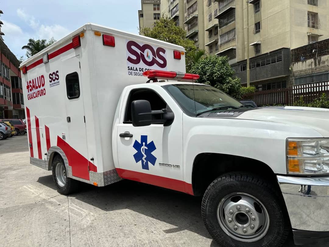 Incorporan nueva ambulancia a +Salud Guaicaipuro