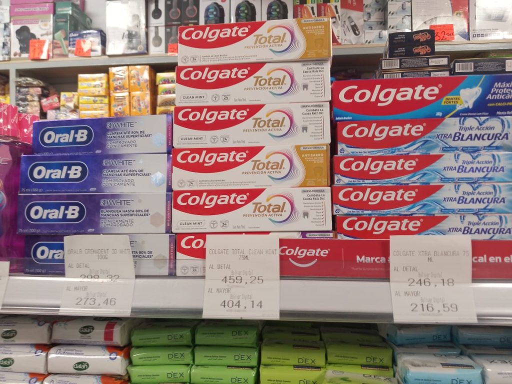Productos de Colgate siguen a la venta