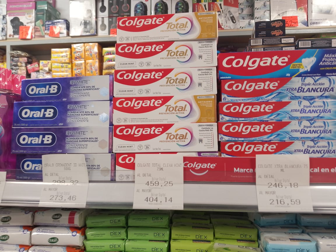 Productos de Colgate siguen a la venta
