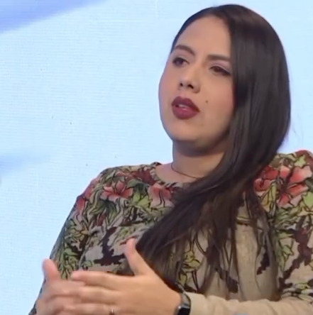 Iris De Franca es la jefa de campaña de Morales