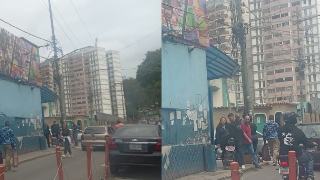 Cableado guindando interrumpe paso por la Vargas