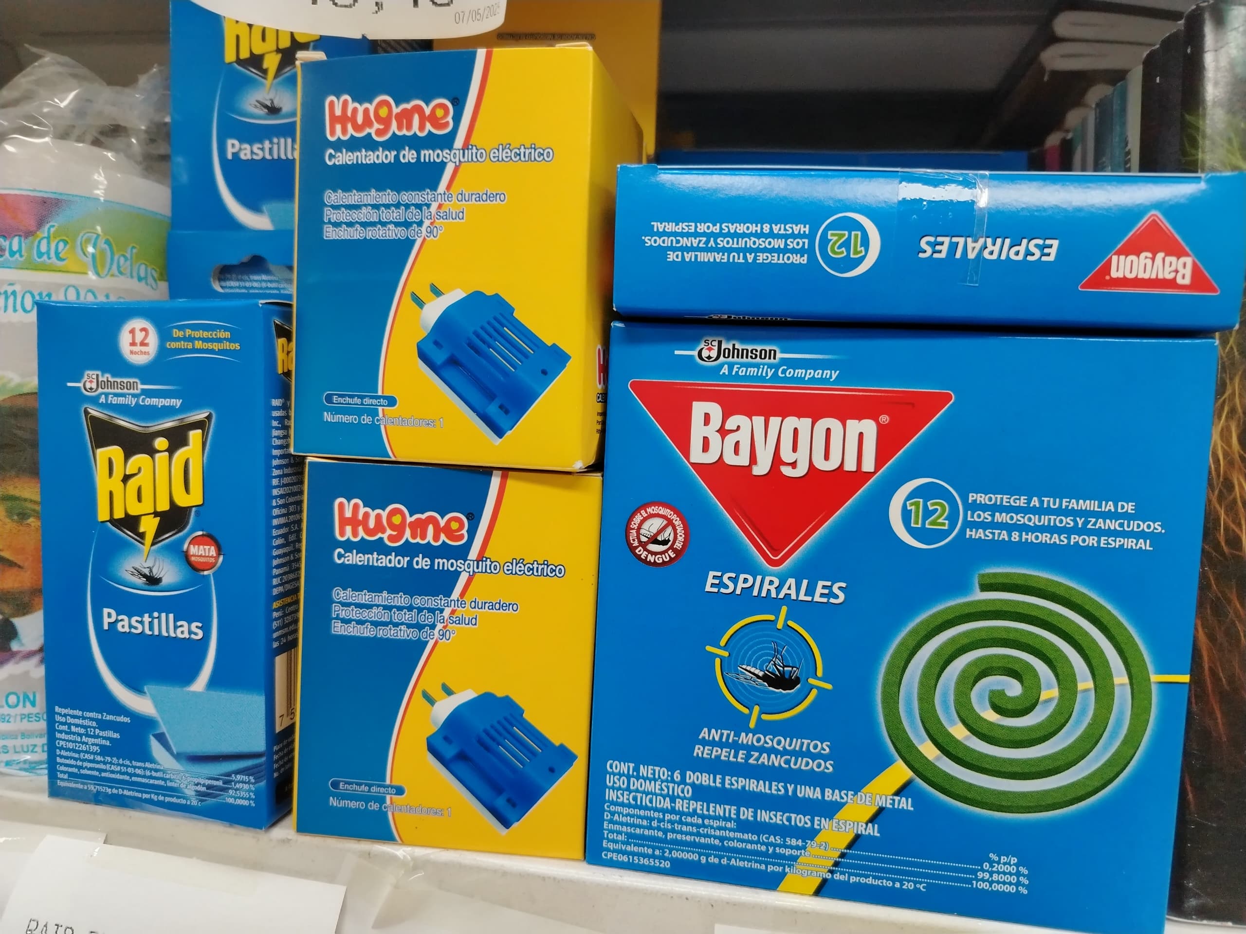 Insecticidas en espirales entre los más buscados