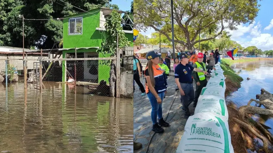 Ocho sectores en Bolívar afectados por crecida del Orinoco