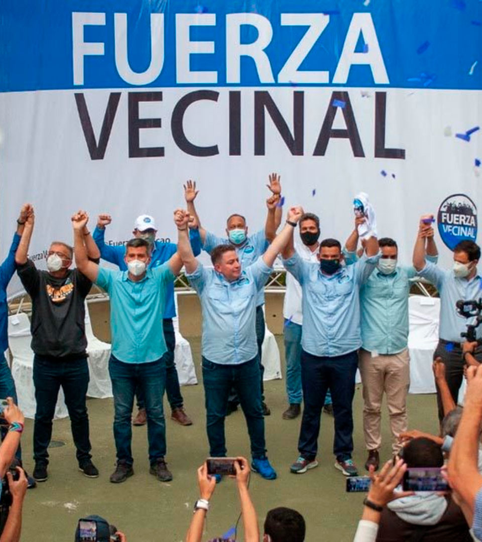 “El partido Fuerza Vecinal es la segunda fuerza opositora del país”