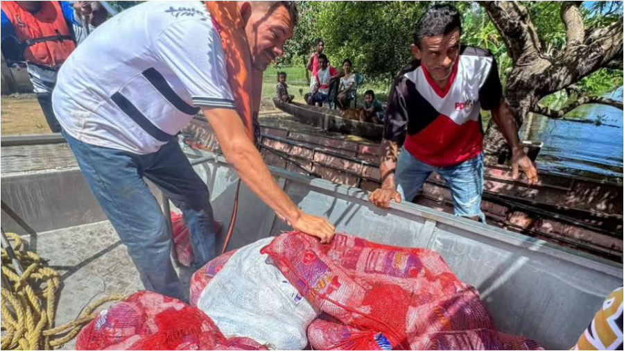 Activan plan de contingencia para trasladar alimentos a Apure