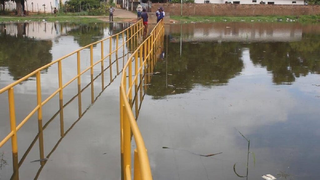 Dos comunidades de Ciudad Bolívar afectadas por crecida del Orinoco