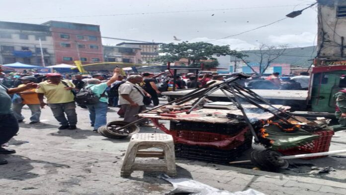 25 heridos deja explosión de bombona de gas en Catia