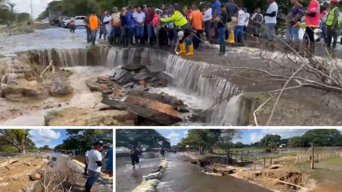 Tras colapso vial habilitan paso controlado entre Guárico y Apure