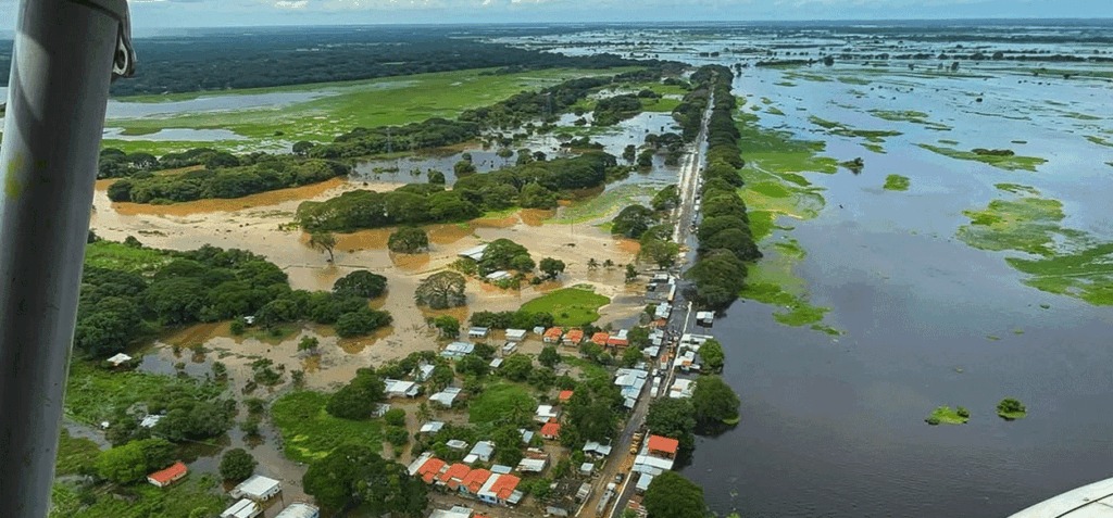 10 mil familias afectadas tras inundaciones en Guárico