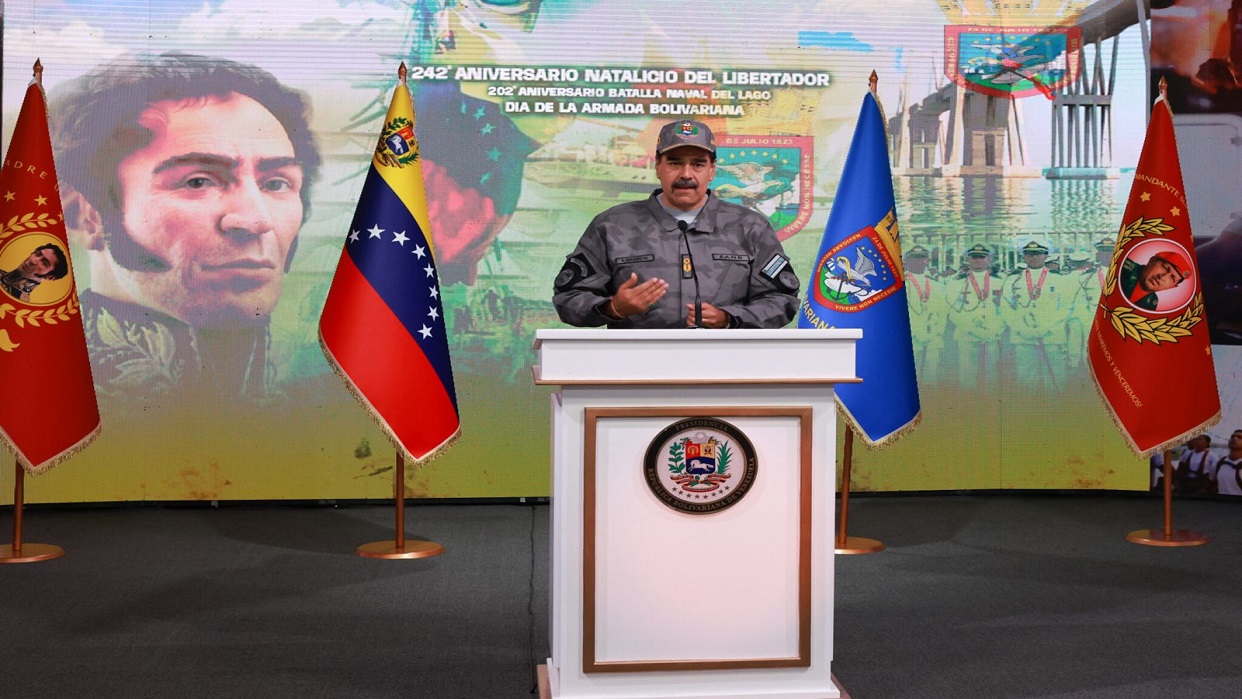 Maduro conmemoró 242 años del natalicio de Simón Bolívar